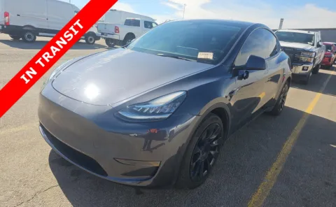 Gray 2022 Tesla Model Y Long Range for sale in Alvin, TX