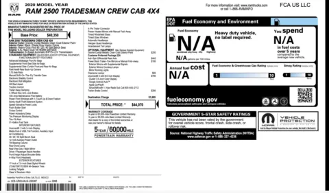 Photos of 2020 Ram 2500 Tradesman for sale in Alvin, TX at Auto Boutique Texas