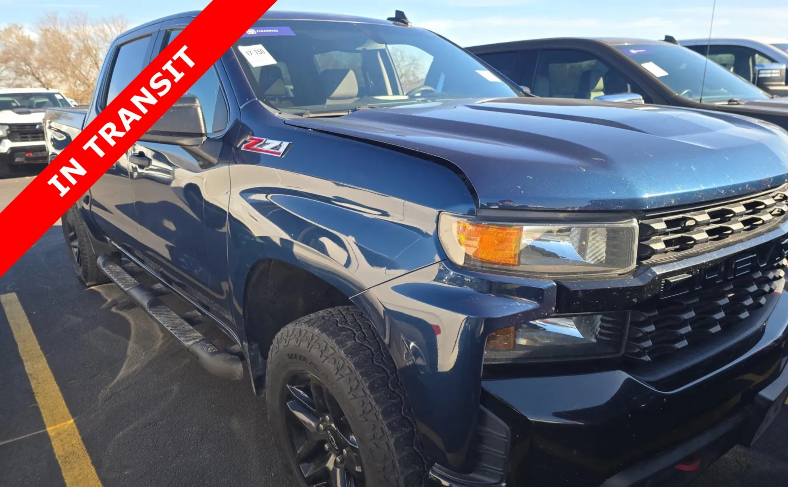 Blue 2020 Chevrolet Silverado 1500 Custom Trail Boss for sale in Alvin, TX