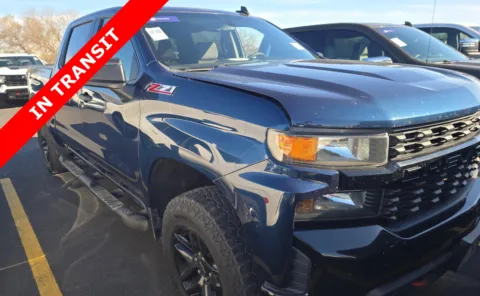 Blue 2020 Chevrolet Silverado 1500 Custom Trail Boss for sale in Alvin, TX