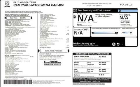 Photos of 2017 Ram 2500 Limited for sale in Alvin, TX at Auto Boutique Texas