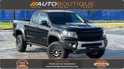 Black 2022 Chevrolet Colorado 4WD ZR2 for sale in Alvin, TX