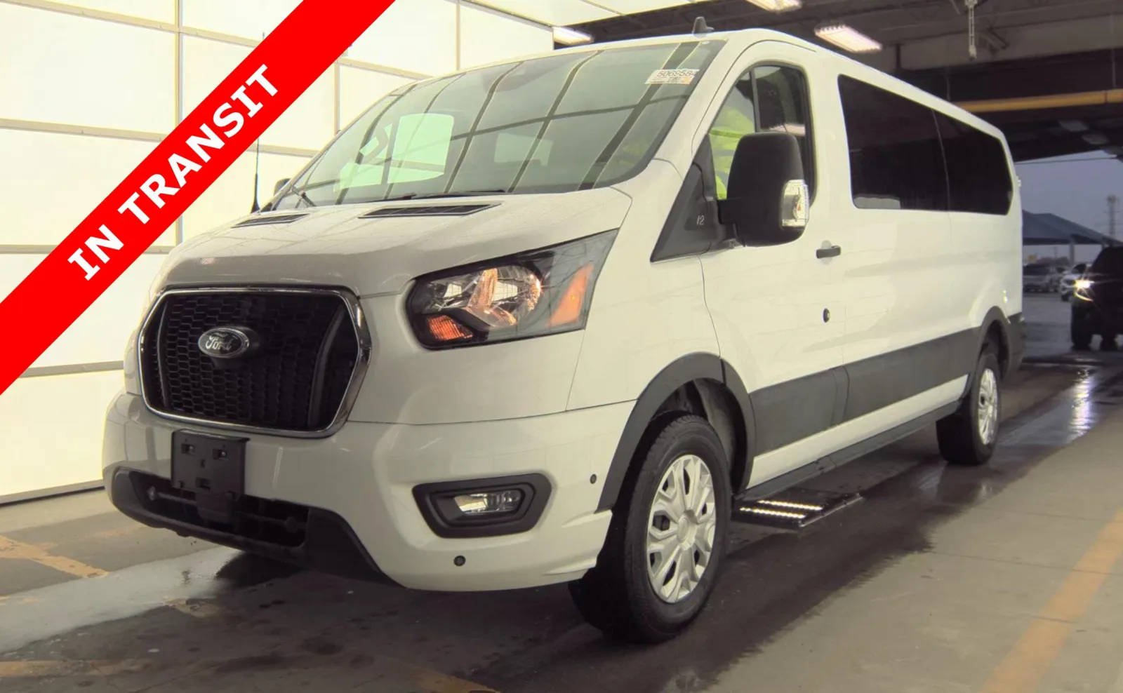 White 2024 Ford Transit Passenger Wagon XLT for sale in Alvin, TX