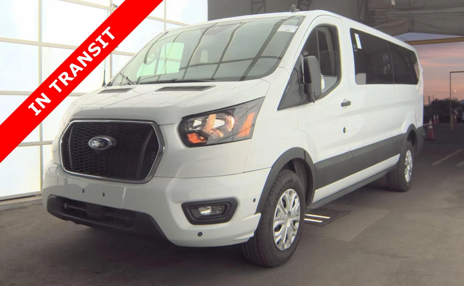 White 2024 Ford Transit Passenger Wagon XLT for sale in Alvin, TX