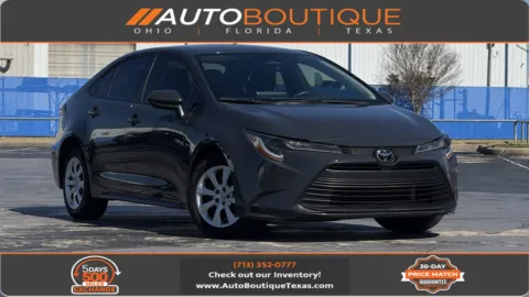 White 2024 Toyota Corolla LE for sale in Alvin, TX