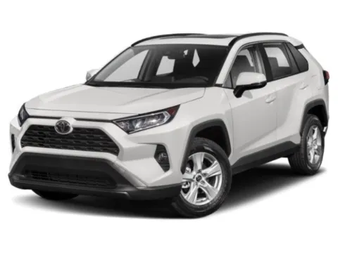White 2019 Toyota RAV4 XLE Premium for sale in Alvin, TX