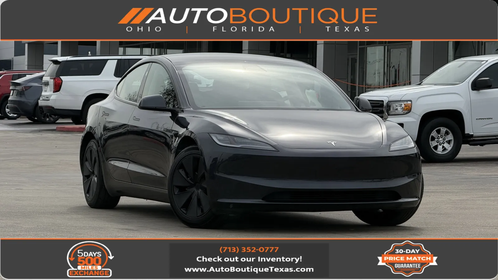Black 2025 Tesla Model 3 Long Range for sale in Alvin, TX