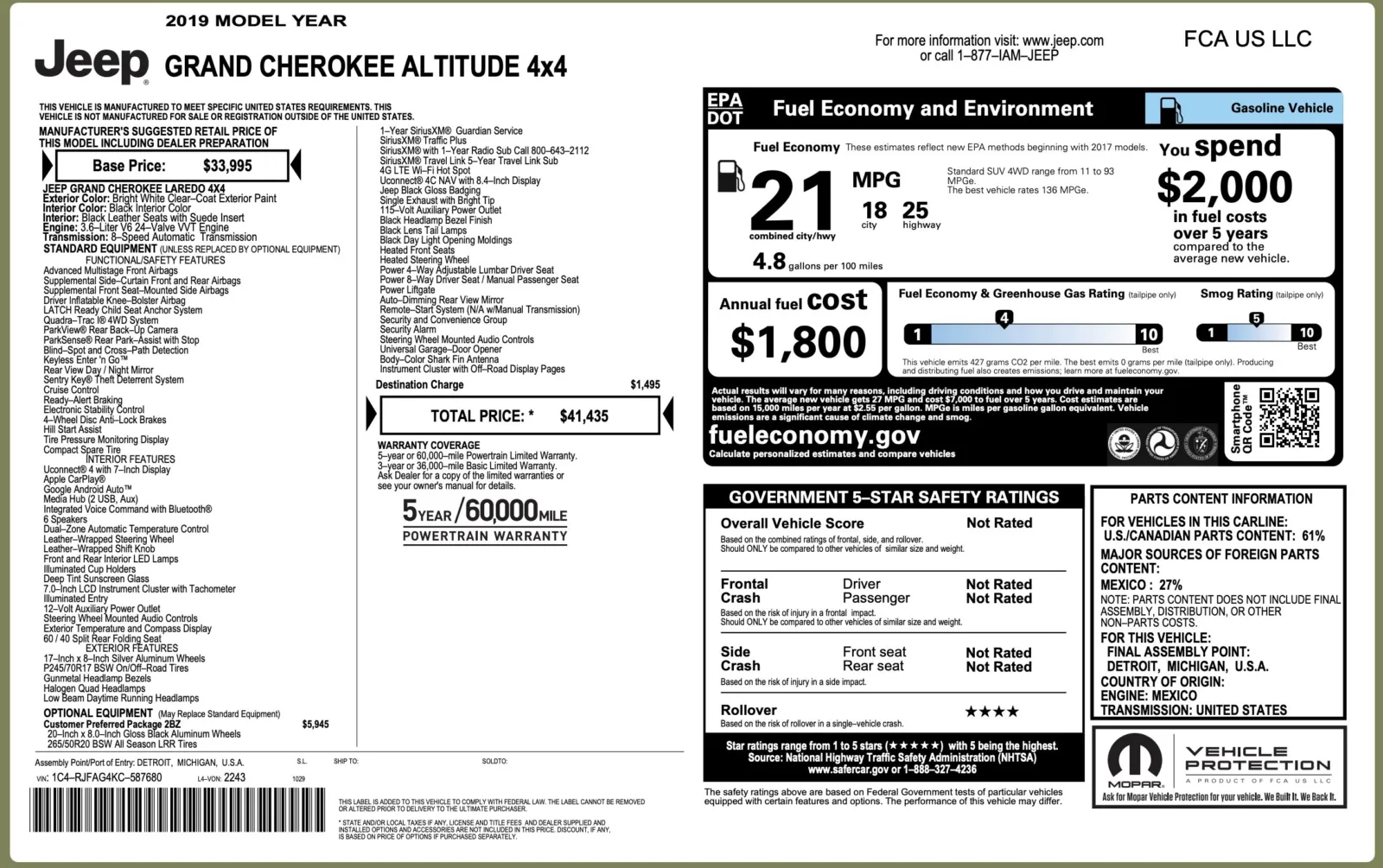 2019 Jeep Grand Cherokee Altitude for sale in Alvin, TX