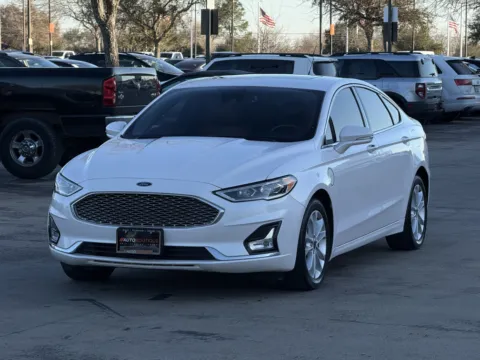 Another view of 2019 Ford Fusion Energi Titanium for sale in Alvin, TX at Auto Boutique Texas
