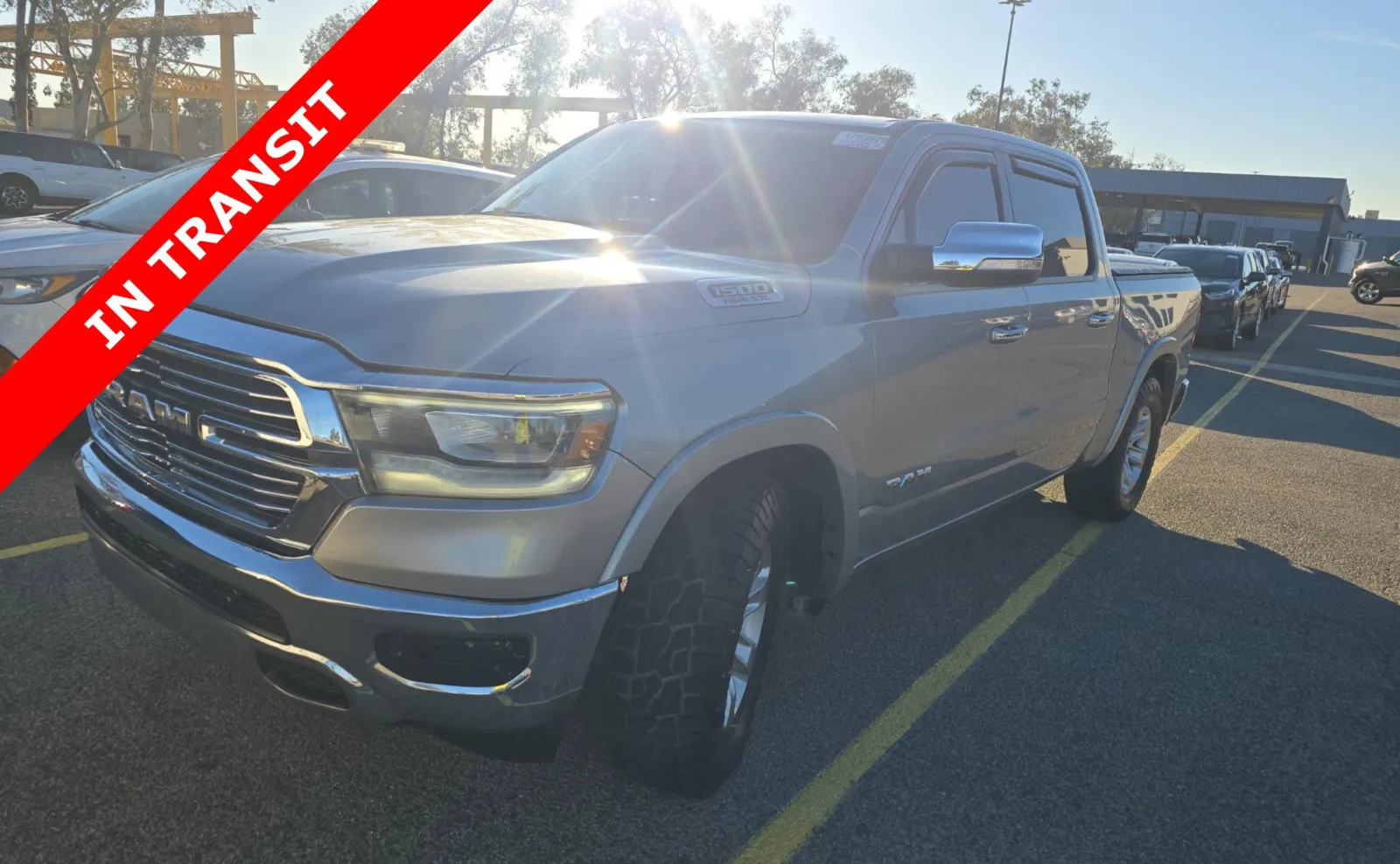 Silver 2019 Ram 1500 Laramie for sale in Alvin, TX