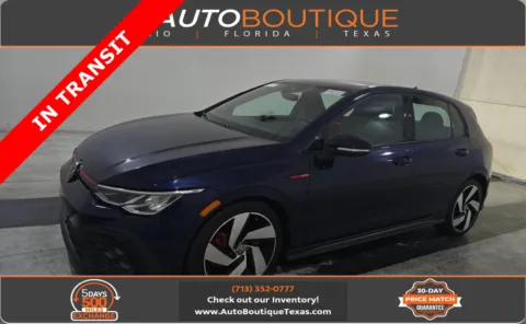 Blue 2022 Volkswagen Golf GTI S for sale in Alvin, TX