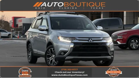 Silver 2017 Mitsubishi Outlander SE for sale in Alvin, TX