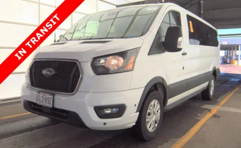 White 2024 Ford Transit Passenger Wagon XLT for sale in Alvin, TX