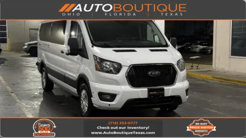 White 2024 Ford Transit Passenger Wagon XLT for sale in Alvin, TX