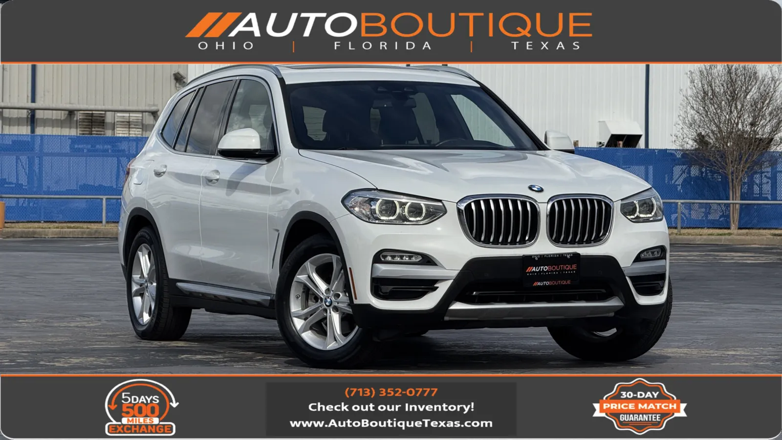 2019 BMW X3 30i