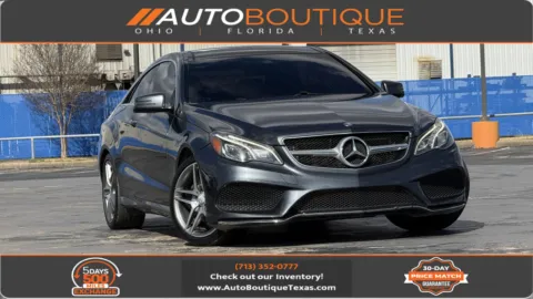 Gray 2016 Mercedes-Benz E-Class E 400 for sale in Alvin, TX