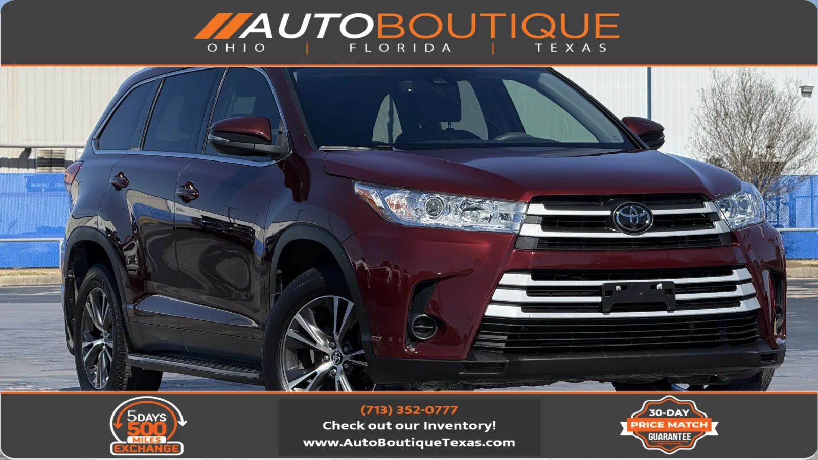 2019 Toyota Highlander LE
