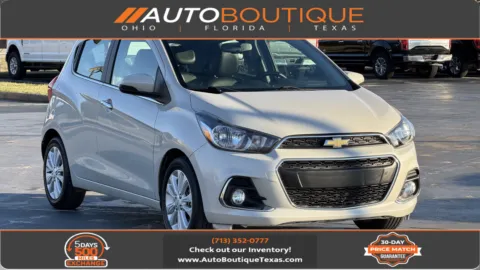 Orange 2017 Chevrolet Spark LT for sale in Alvin, TX