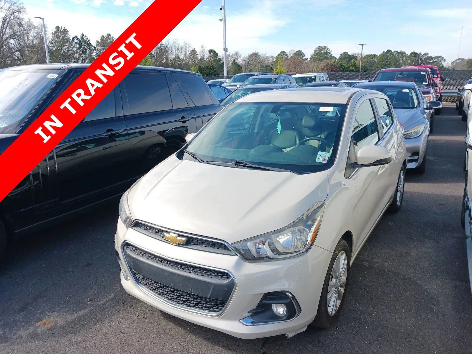 Orange 2017 Chevrolet Spark LT for sale in Alvin, TX