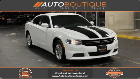 White 2016 Dodge Charger SE for sale in Alvin, TX
