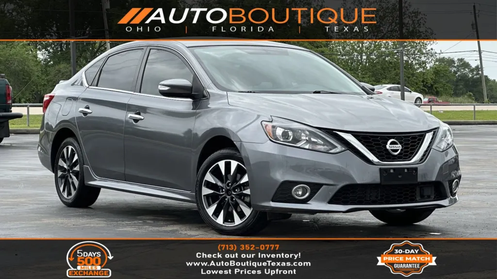 Gray 2019 Nissan Sentra SR for sale in Alvin, TX