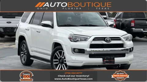 White 2020 Toyota 4Runner Limited for sale in Alvin, TX