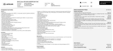 More photos of 2010 Lexus RX 350 at Auto Boutique Texas, TX