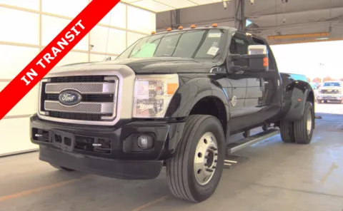 Black 2016 Ford Super Duty F-450 DRW Platinum for sale in Alvin, TX