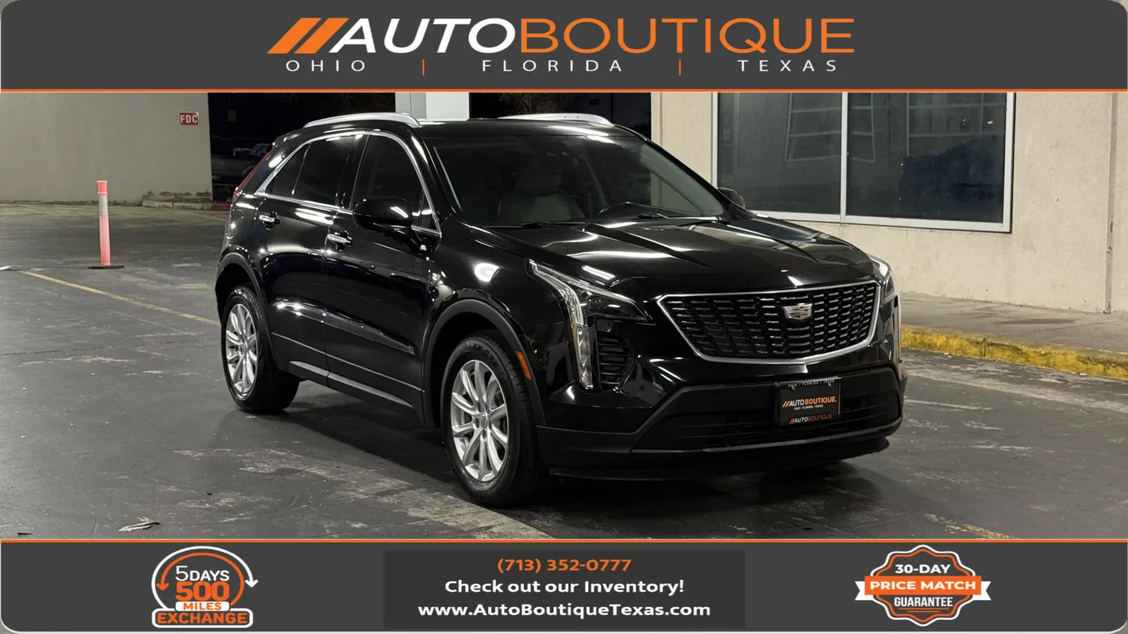 Black 2023 Cadillac XT4 FWD Luxury for sale in Alvin, TX