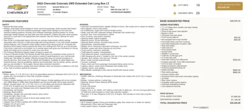 Photos of 2022 Chevrolet Colorado 2WD LT for sale in Alvin, TX at Auto Boutique Texas