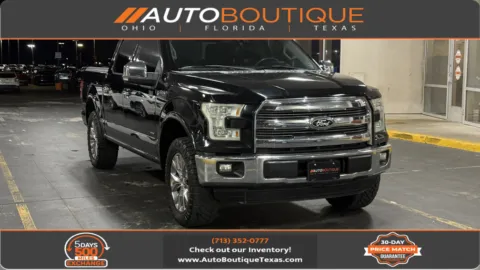 Blue 2016 Ford F-150 Lariat for sale in Alvin, TX