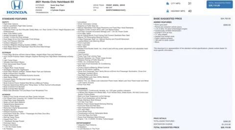 More photos of 2021 Honda CIVIC EX at Auto Boutique Texas, TX