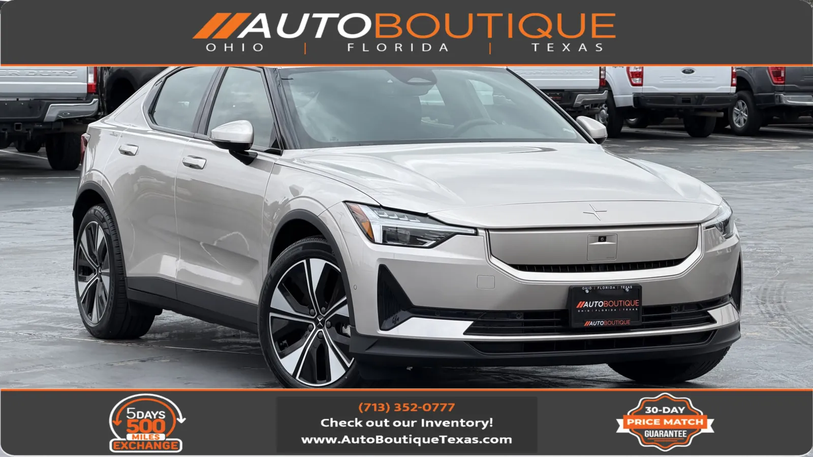 Gray 2024 Polestar 2 Long Range Single Motor for sale in Alvin, TX