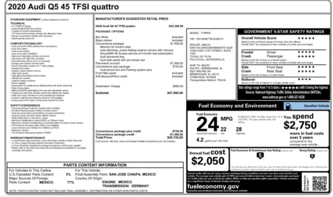 Photos of 2020 Audi Q5 Premium for sale in Alvin, TX at Auto Boutique Texas