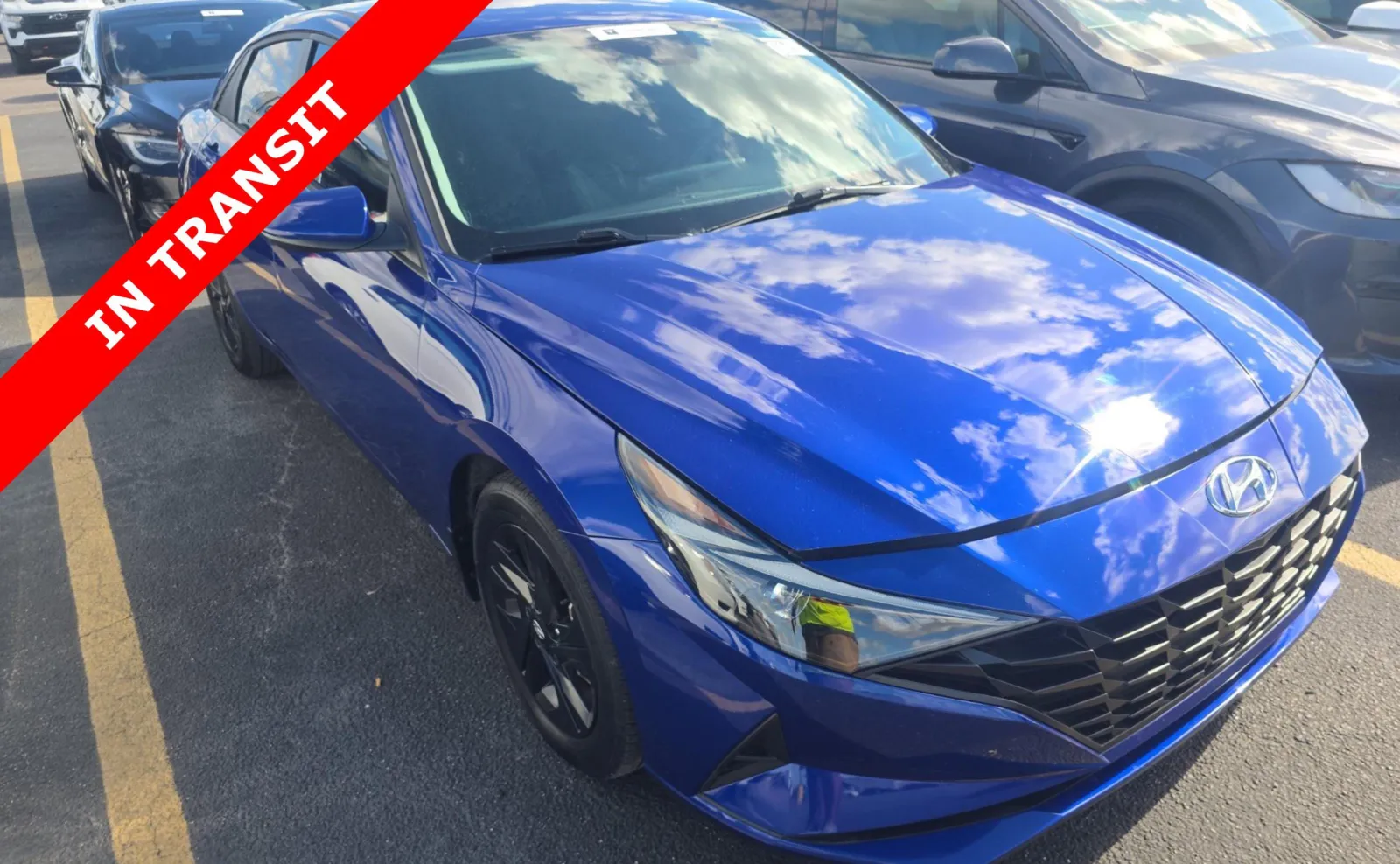 Blue 2023 Hyundai Elantra SEL for sale in Alvin, TX
