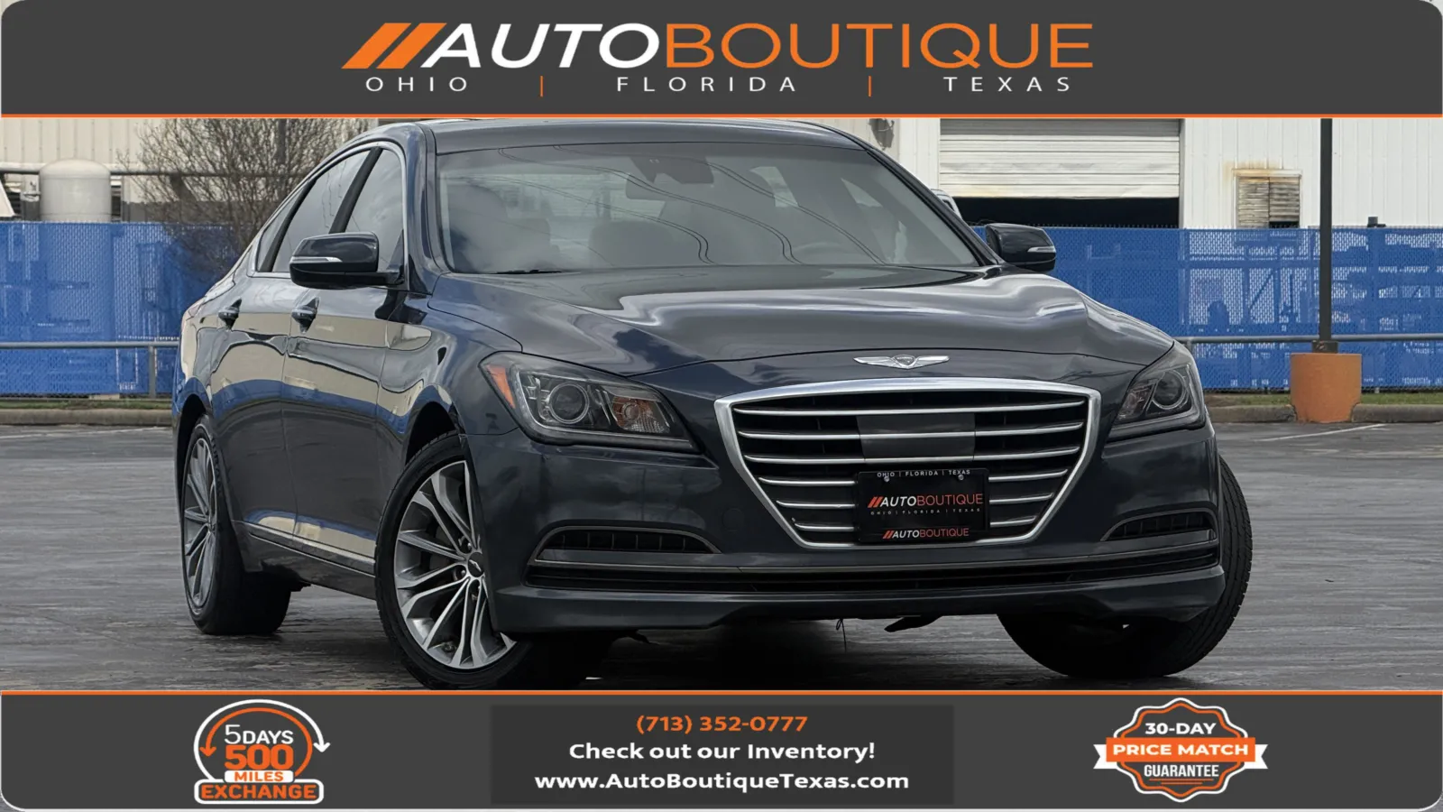 2017 Genesis G80 3.8L for sale in Alvin, TX