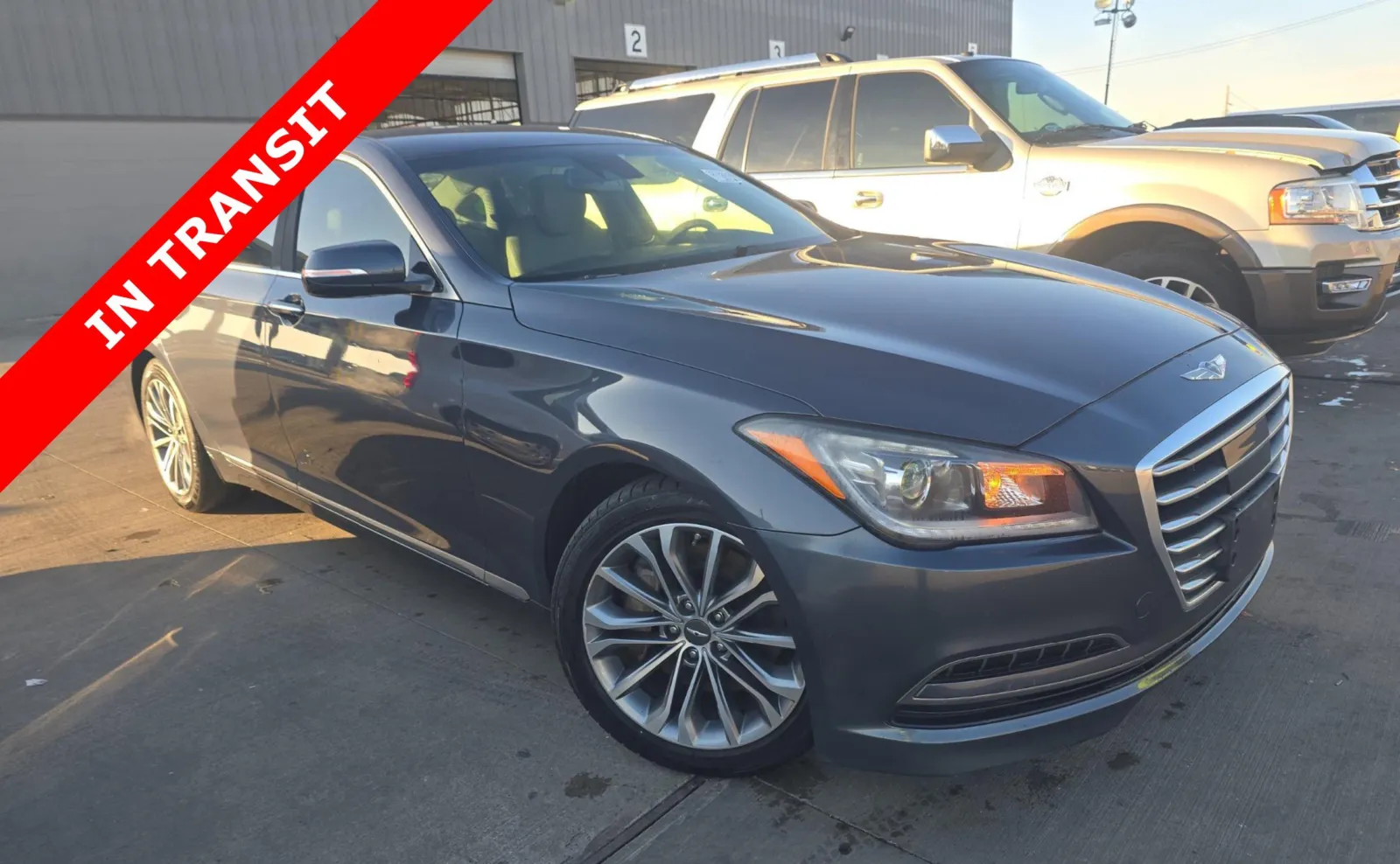 Blue 2017 Genesis G80 3.8L for sale in Alvin, TX