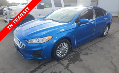 Blue 2019 Ford Fusion S for sale in Alvin, TX