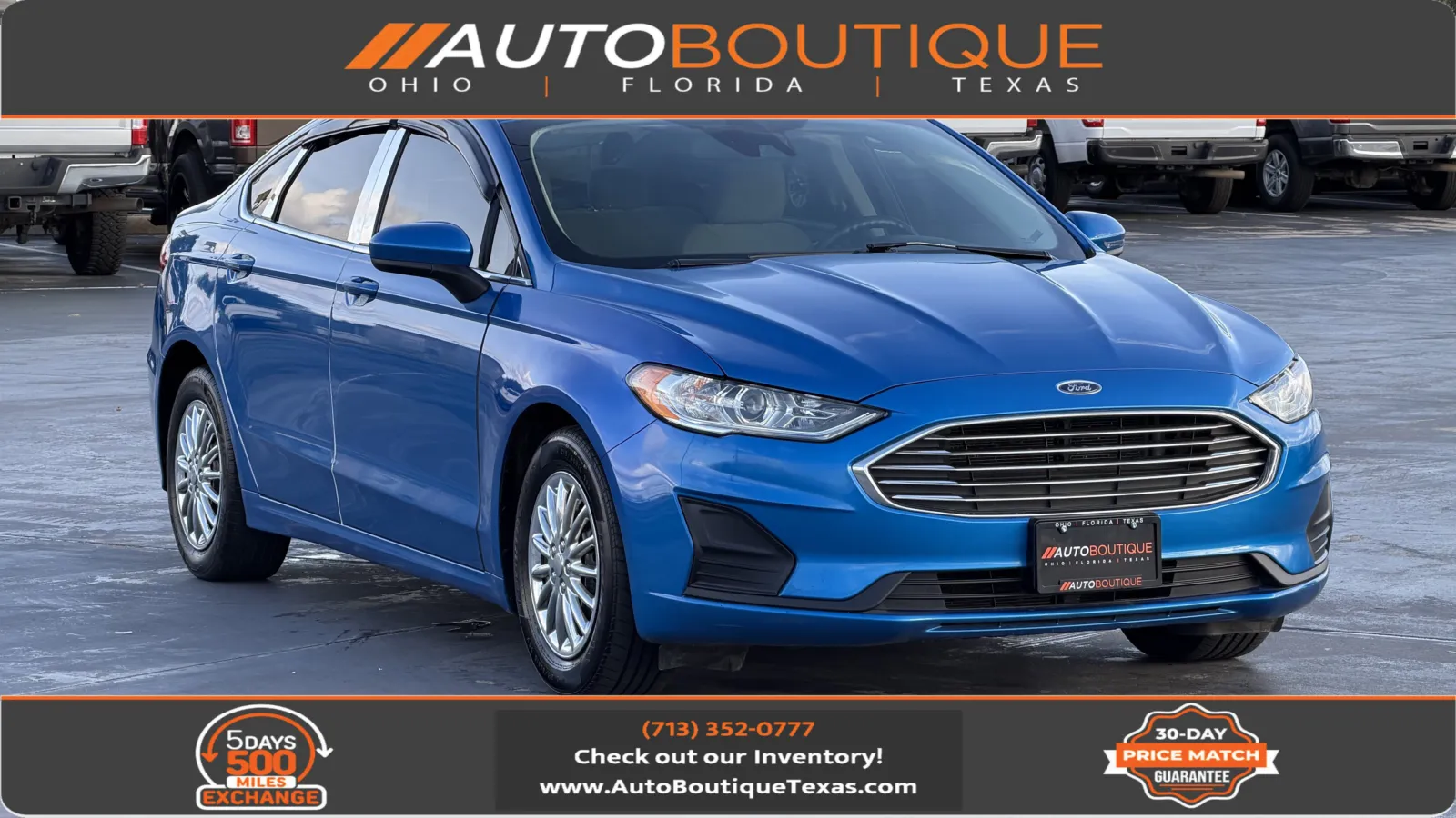 2019 Ford Fusion S