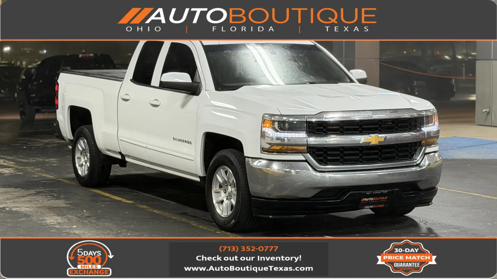 White 2019 Chevrolet Silverado 1500 LD LT for sale in Alvin, TX