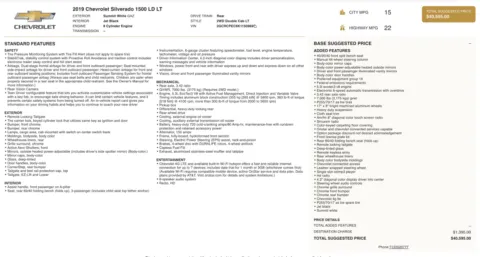 Photos of 2019 Chevrolet Silverado 1500 LD LT for sale in Alvin, TX at Auto Boutique Texas