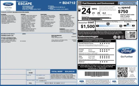 Photos of 2018 Ford Escape S for sale in Alvin, TX at Auto Boutique Texas