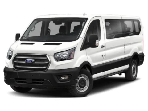 White 2021 Ford Transit Passenger Wagon XLT for sale in Alvin, TX
