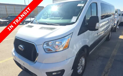 White 2021 Ford Transit Passenger Wagon XLT for sale in Alvin, TX