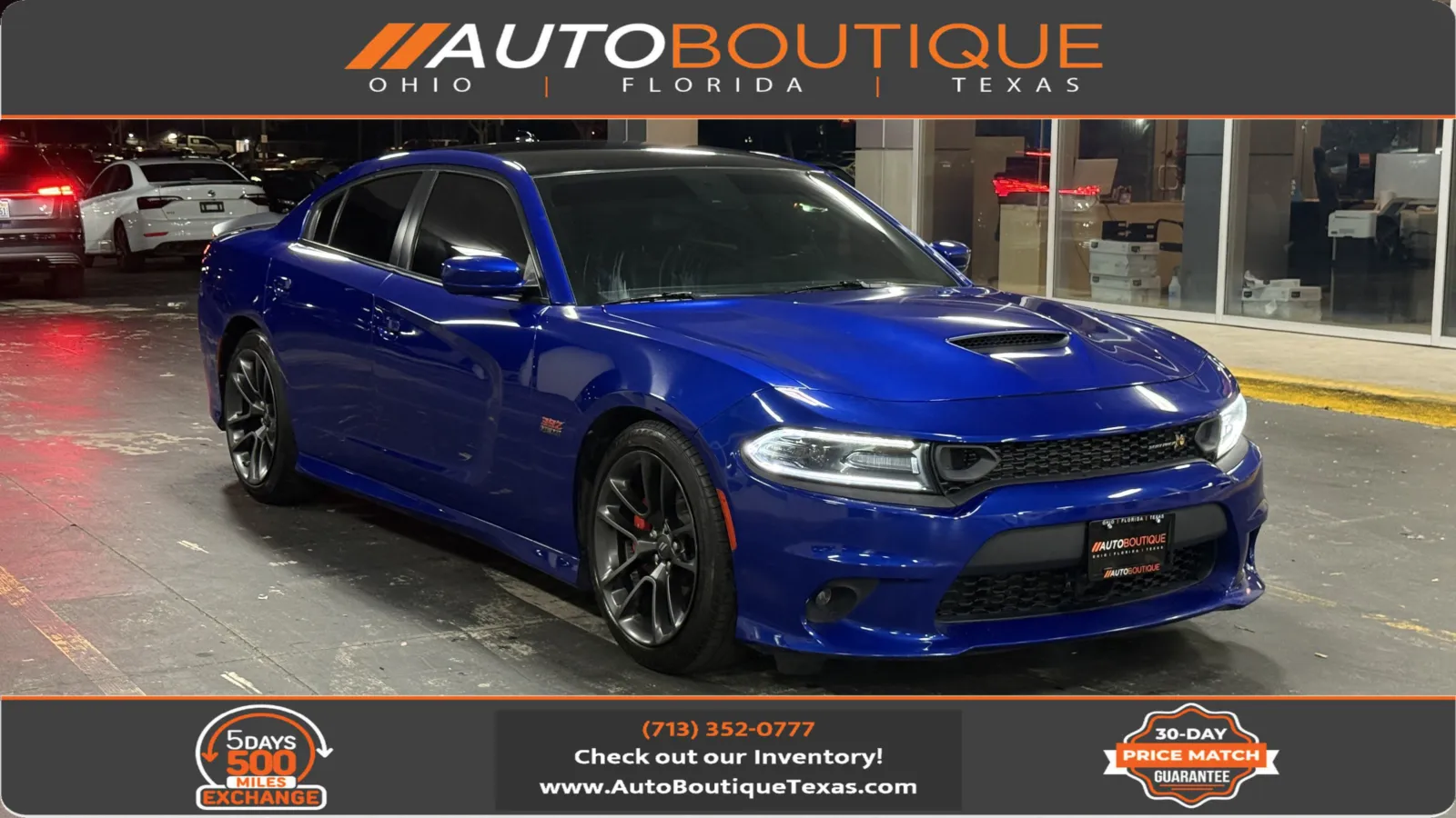 Blue 2020 Dodge Charger Scat Pack for sale in Alvin, TX