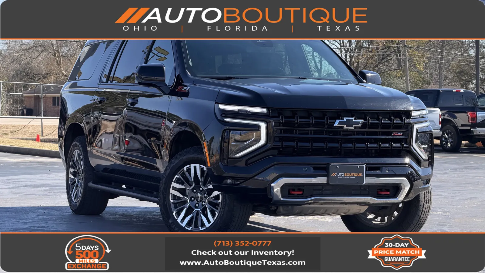 Black 2025 Chevrolet Suburban Z71 for sale in Alvin, TX