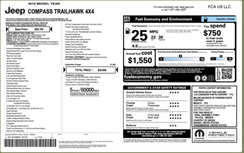 More photos of 2019 Jeep Compass Trailhawk at Auto Boutique Texas, TX