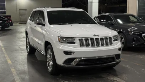 White 2014 JEEP GRAND CHER Summit for sale in Alvin, TX