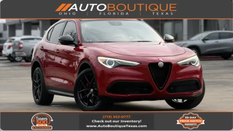 Red 2019 Alfa Romeo Stelvio Ti for sale in Alvin, TX