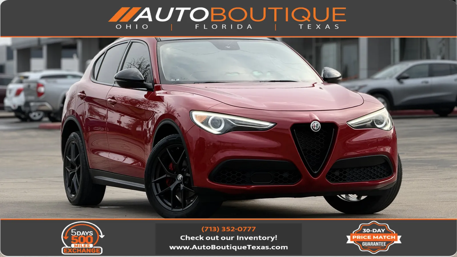 2019 Alfa Romeo Stelvio Ti for sale in Alvin, TX